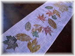 Blätterdruck-Decke